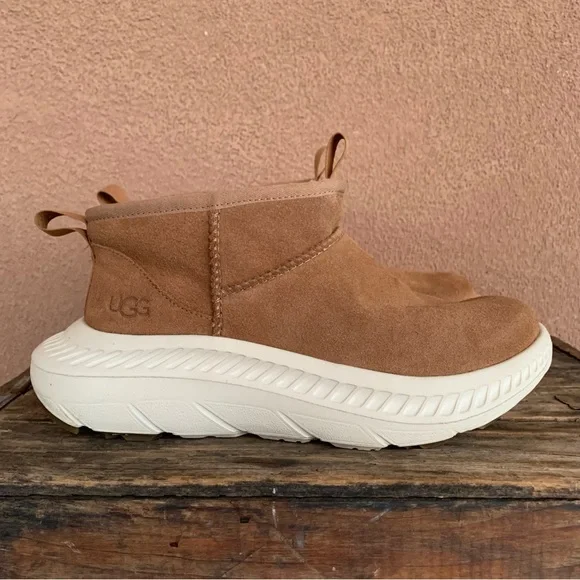 UGG V2 Ultra Mini Suede Sneaker/Boot - Picture 2 of 9